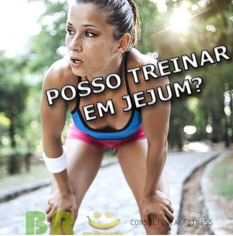 treinar em jejum faz mal?