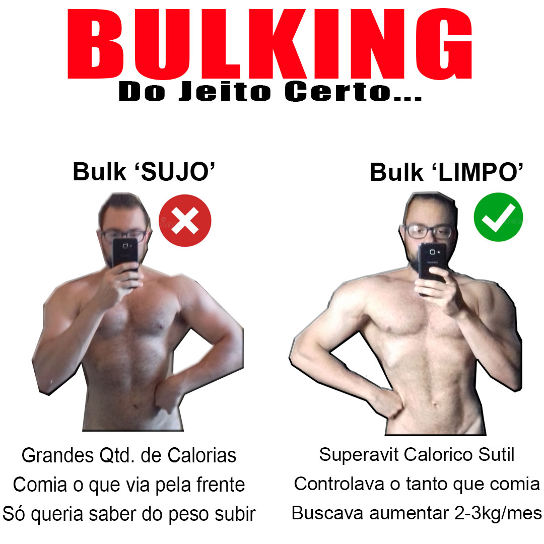 BULKING VS CUTTING - QUAL DEVO FAZER? 