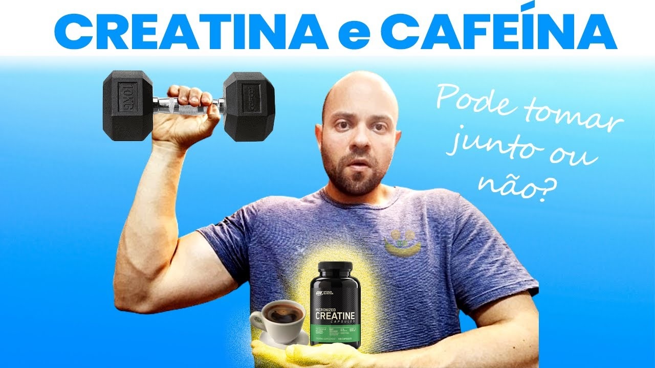 Pode Tomar Creatina com Café? A Cafeina corta efeito dela?