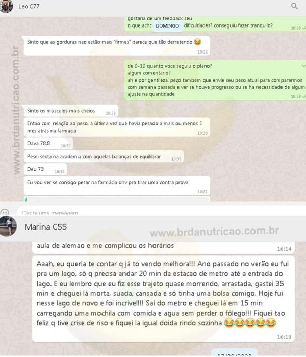 Nutrição & Consultoria Fitness Online 28 "Sinto os musculos mais cheios" Leo