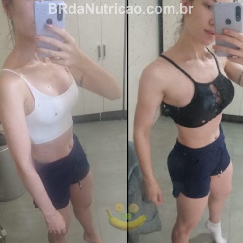 ostarina antes e depois feminino